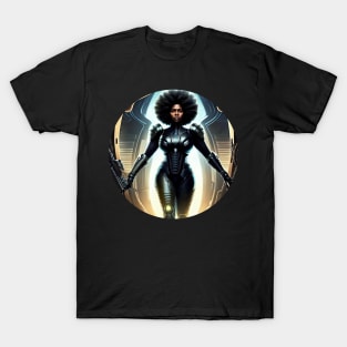 Black Beauty: Sci-Fi Style T-Shirt T-Shirt